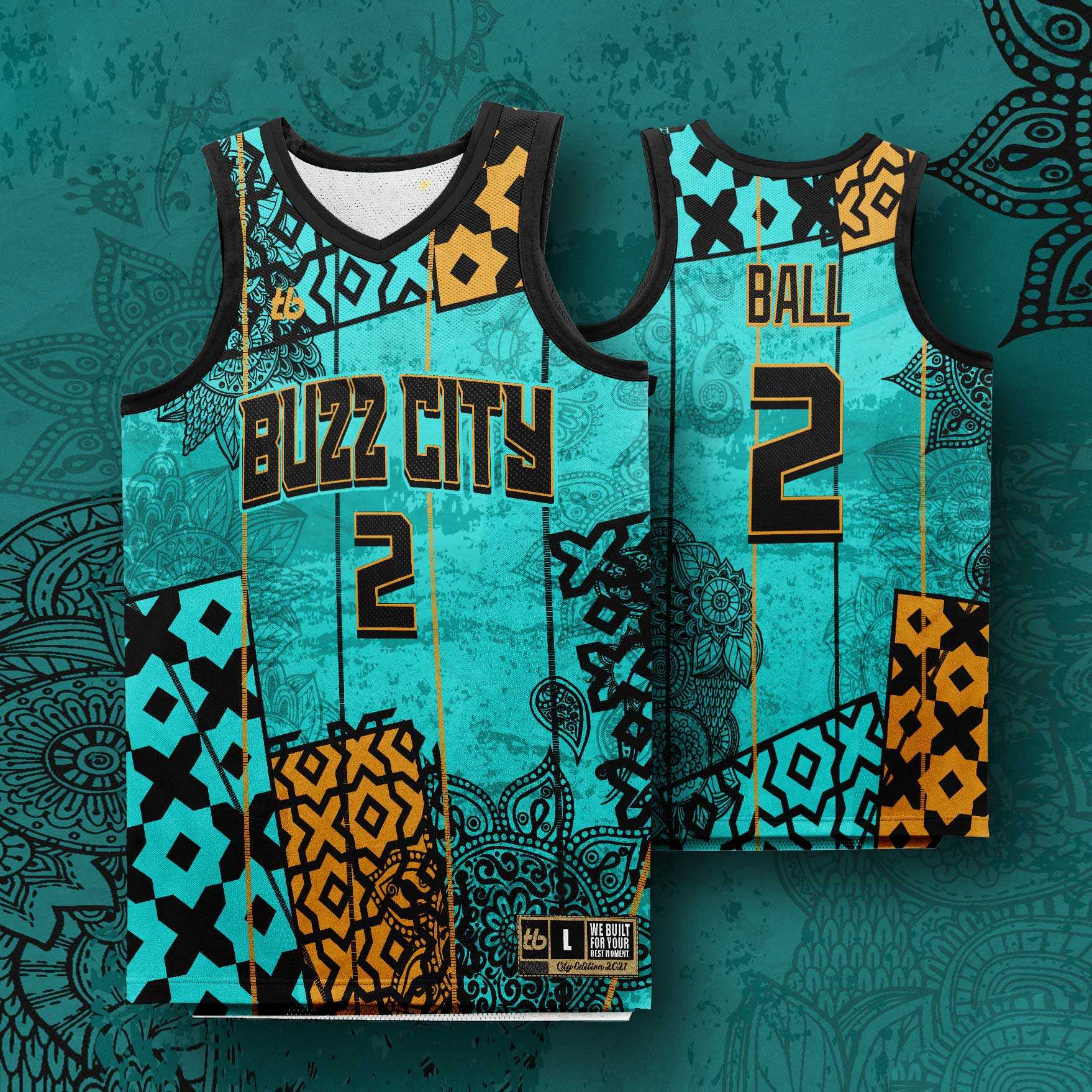 NBA #2 Lamelo Ball CUSTOM JERSEY EDITION 2021 - One of the Dopest Clothing Brands 💯 ...